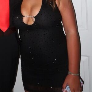 Windsor Black Mini Dress